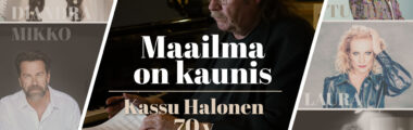 Kassu Halonen 70 vuotta -juhlakonsertti:  ”Maailma on kaunis” (la 28.1.)